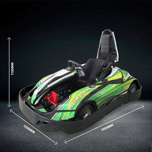 Go-Kart 2026 de Última Generación para Adultos y Adolescentes, 60 km/h, Alta Calidad, Comercial, para Drifting, con Motor sin Escobillas de 64V 2000W, Aurora Plu - Product Image 3
