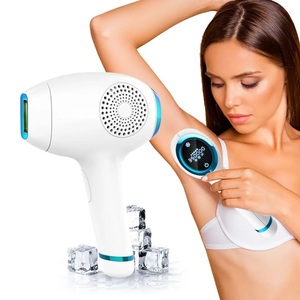 Fansizhe T011C 프로페셔널 가정용 IPL 레이저 제모 장치 무통 휴대용 영구 제모기 듀얼 헤드 전자 - Product Image 4