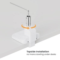 LDT104-C012 17 "-40" 11kg bras de moniteur ressort en aluminium ressort mécanique ordinateur VESA montage support de support de moniteur unique