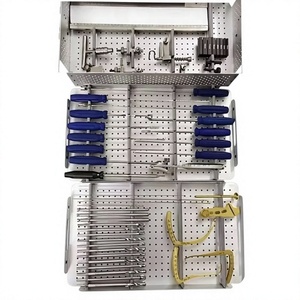 Kit complet de chirurgie orthopédique pour traumatismes : Forets, tarauds et rétracteurs osseux robustes pour salles d'opération cliniques - Product Image 1