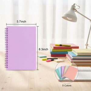 Promotion Custom Printing Wholesale A5 Softcover Notebook Exercise Notebook for School Happy Planner Black Daily Gift Journal - Product Image 3