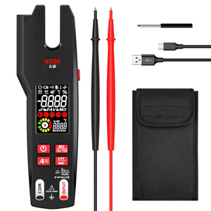 Multimètre numérique professionnel à pince U6 600A, testeur de tension, de résistance, de capacité et de diode, instrument de mesure électronique U6 - Product Image 1