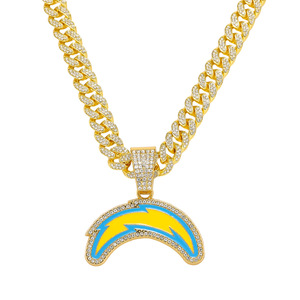 Nouveau Collier Pendentif Vintage Personnalisé Hiphop Lune Éclair en Alliage pour Hommes, Bijoux de Mode, Vente en Gros 2026 - Product Image 6