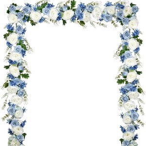 Artificial Flower Vine Rose Peony <b>Garland</b> for Wedding Arch Decoration Outdoor Event Party Floral Decor Hanging Silk Flowers - Product Image 5