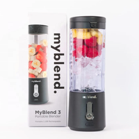 Boîte de mélangeur imprimé personnalisé Mini USB Rechargeable Portable boîte de papier de mélangeur de jus de fruits emballage pour mélangeurs