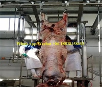 Machine à dépeigner le bétail à bas prix pour abattoir de bovins/Machine hydraulique à retirer la peau de bœuf/Machine à peler la peau de vache