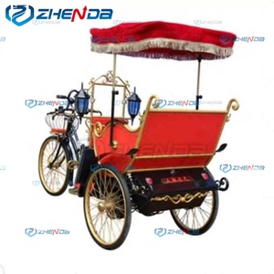 ZD-SC41 Carrosse à chevaux traditionnel à 3 roues pour la réception et les visites touristiques, idéal pour les banquets et les excursions - Product Image 2