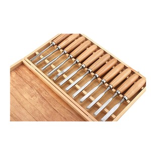12 Piece Mini <strong>Wood</strong> Carving Tools <strong>Wood</strong> <strong>Turning</strong> Tool <strong>Chisel</strong> Set Lathe Tools - Product Image 5