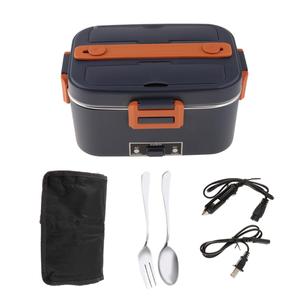 1.8L riscaldamento elettrico pranzo calda in acciaio inox cibo riscaldatore per il lavoro camion casa stile moderno per i pranzi domestici sul posto di lavoro - Product Image 1