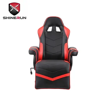 Современное офисное кресло SHINERUN, игровое кресло с откидной спинкой и подставкой для ног