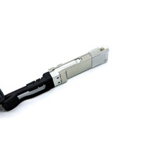 Tembaga Twinax 40G QSFP + kabel DAC 1m pasif langsung melampirkan untuk jaringan pusat Data, kabel Server saklar yang andal