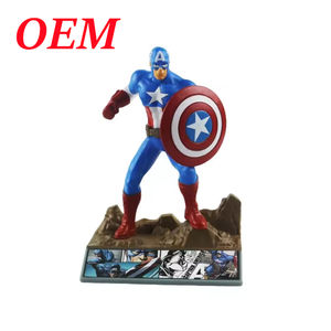 Personnage <span class=keywords><strong>de</strong></span> capitaine personnalisé <span class=keywords><strong>figurine</strong></span> <span class=keywords><strong>de</strong></span> <span class=keywords><strong>super</strong></span>-héros en plastique PVC figurines d'action <span class=keywords><strong>de</strong></span> film OEM figurines <span class=keywords><strong>de</strong></span> collection d'animation - Product Image 2