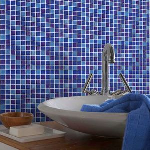 10cm 20cm 30cm <b>Mosaic</b> Ceramic <b>Tile</b> <b>Stickers</b> Paper for Home Decoration Living Room Kitchen Bathroom Peel and Stick Removable - Product Image 6