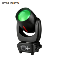 Projecteur de scène à faisceau LED 200W DMX512 Robotisé RGBW 14 Gobos 24 Prismes Effets pour discothèques, soirées et parcs à thème