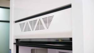 Lab Furniture tahan bahan kimia terpasang di lantai laboratorium tudung asap lebih tinggi peralatan dan rig - Product Image 6