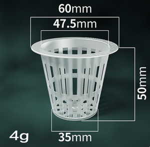 Vintage grande plástico <span class=keywords><strong>net</strong></span> potes PP malha cestas para plantas crescentes vegetal hidropônico rede shed tipo - Product Image 3