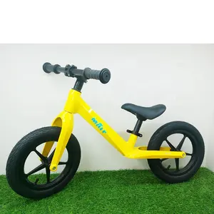 최신 12 "알루미늄 어린이 균형 자전거 페달이없는 어린이 훈련 용 2 바퀴 워커 자전거