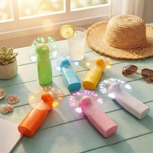 Mini Portable Handy Led Custom Message Battery <b>Fan</b> Programmable Led Display <b>Handheld</b> Electric <b>Fan</b> - Product Image 4