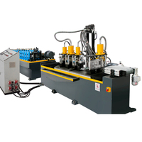 Machine de profilage à rouleaux Sihua pour rails de plafond suspendus, grille de type T, presse à rouleaux, commande automatique, moteur ABB/SIEMENS, facile à utiliser