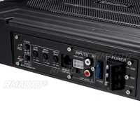 800W 8 pouces Subwoofers audio de voiture Amplificateur numérique Amplificateur de puissance audio de voiture Subwoofers de basses puissants Amplificateur audio avec BlueTooth