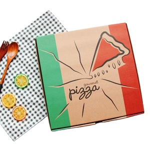 eco-friendly to environment Kraft Pizza Boxes