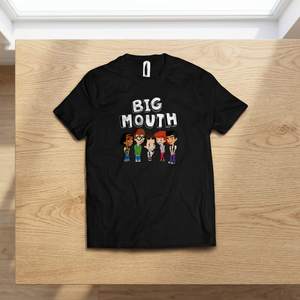 วิคตอรี่ บิ๊ก มอธเสื้อยืดคอกลมแขนสั้นพิมพ์ลายการ์ตูนผู้ชายทรงปกติผ้าฝ้ายเจอร์ซีย์ 100% เนื้อนุ่ม 320 กรัม - Product Image 3