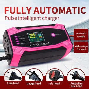 <span class=keywords><strong>Cargador</strong></span> Inteligente de Pulso para Auto y <span class=keywords><strong>Scooter</strong></span>, 12V <span class=keywords><strong>24V</strong></span> 10A, Multifunción, Integrado, con Certificaciones CE, FCC y ROHS - Product Image 4