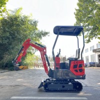 Livraison gratuite !! Mini-excavatrice d'occasion chinoise EPA/EURO 5 2 tonnes 1 tonne 1,7 tonne avec cabine, mini-pelle à vendre