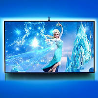 Bande lumineuse Led multicolore avec télécommande Usb, ruban d'éclairage étanche, synchronisation de musique, rétro-éclairage pour la décoration de la maison, rvb, SMD5050
