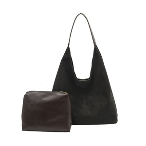Grande Borsa a Tracolla in PU con Stile Vintage Rilassato <span class=keywords><strong>e</strong></span> Chiusura a Cerniera per il Pendolarismo Autunno/Inverno per Donne - Product Image 5
