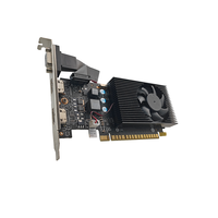 Untuk Kartu Grafis GeForce GT730 GDDR3 2GB/4GB Low Profile Desktop Fan VGA DVI HD Output Baru