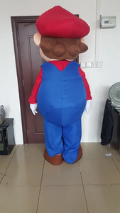 Funtoys quantité minimale de commande 1 pièce Luigi's Brother <span class=keywords><strong>Mario</strong></span> Costume de mascotte personnage de dessin animé Costume de mascotte pour adultes - Product Image 4