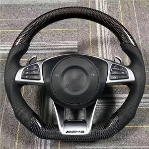 Volante para Mercedes Benz C217 W221 W222 S63 C63 GLA45 C43 SLC <span class=keywords><strong>43</strong></span> R172 <span class=keywords><strong>AMG</strong></span> W205 La CIA GLA 45 clase actualización <span class=keywords><strong>AMG</strong></span> estilo - Product Image 2