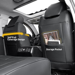 Tundra Çift Kabin Crew Max Deri Koltuk Kılıfları Toyota Araba Koltuk Kılıfları Toptan Araba Koltuk Kılıfları için En İyi Araba Koltuk Kılıfları - Product Image 4