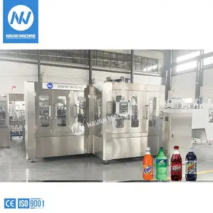 3 1 Soda İçme gazlı su dolum yapma makinesi üretim hattı ile en iyi fabrika fiyat