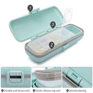 7 <b>Cases</b> <b>Pill</b> Organizer Medication <b>Pill</b> Boxes Travel <b>Case</b> - Product Image 3
