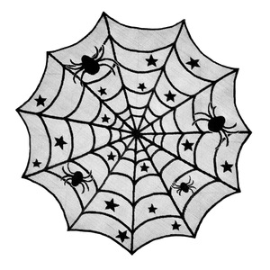 Juego <span class=keywords><strong>de</strong></span> Encaje Negro Estilo Europeo y Americano, Camino <span class=keywords><strong>de</strong></span> Mesa y Mantel con Diseño <span class=keywords><strong>de</strong></span> Telaraña <span class=keywords><strong>para</strong></span> <span class=keywords><strong>Halloween</strong></span>, <span class=keywords><strong>Tela</strong></span> Decorativa <span class=keywords><strong>para</strong></span> <span class=keywords><strong>Halloween</strong></span> - Product Image 6