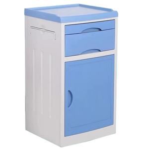 EU-BC511 ABS البلاستيك كابين بجانب سرير المستشفى مع درج واحد - Product Image 2