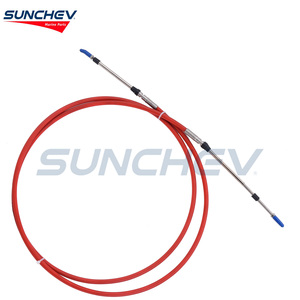 Câble de commande d'accélérateur de <span class=keywords><strong>bateau</strong></span> de 7 pieds (rouge) pour <span class=keywords><strong>moteur</strong></span> hors-<span class=keywords><strong>bord</strong></span> universel - Product Image 3