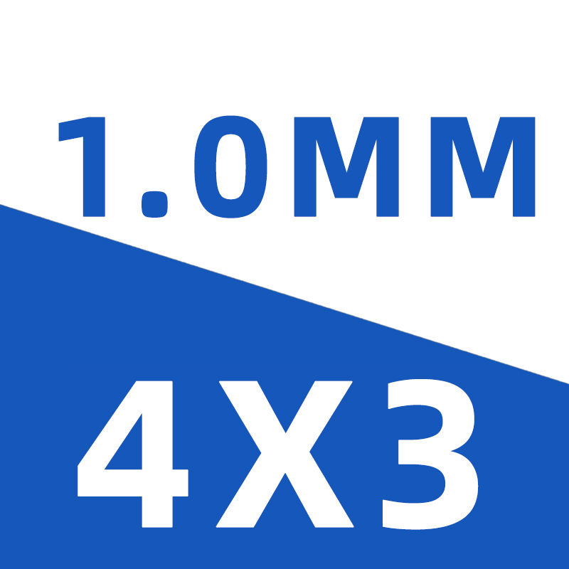 1.0mm 4x3