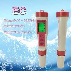 便携式数字四合一水质测试笔温度EC TDS <span class=keywords><strong>PH</strong></span>计高精度背光显示屏0-14.0pH 0-50 - Product Image 4