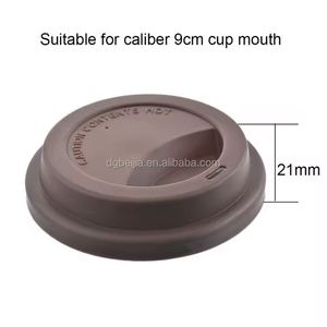 Eco-Friendly Reusable Silicone Cup Cover Food Grade Portable <b>Lid</b> <b>for</b> Tea Cups Coffee <b>Mugs</b> Saucers Classic Modern - Product Image 2