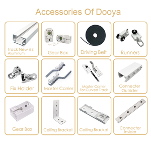 Moteur de rideau électrique Smart Home Am68 boîte de vitesses unité d'entraînement pour <span class=keywords><strong>Dooya</strong></span> ouverture fermeture rideau accessoires - Product Image 4