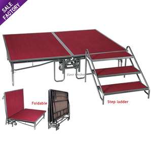 Plataformas Móviles de Alta Calidad para Eventos, Alquiler de Escenarios para Fiestas, Bodas y Banquetes, Equipos de Escenario Plegables - Product Image 3