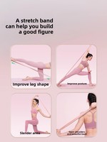 Bandas de Resistencia de Látex para Yoga con Logotipo Personalizado, Alta Elasticidad, Tensión Extra Fuerte, Unisex, 150 cm, para Entrenamiento, Gimnasio, Ejercicio en Casa