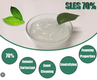 SLES 70% Sodium Lauryl Ether Sulfate Nettoyage en profondeur Texapon N70