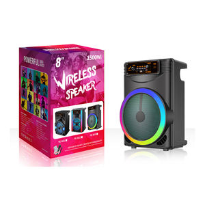 Microphone sans fil rechargeable YE-803, karaoké, haut-parleur Bluetooth 15W, boîte à son amplifiée avec batterie USB, plastique - Product Image 6