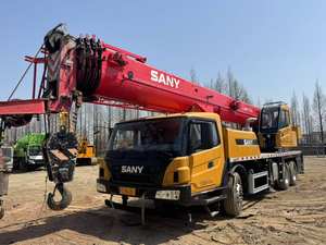 Chine Vente directe d'usine utilisée Sany Crawler Crane Motor Gearbox Pump PLC 25Ton Capacité de levage Forte Boom Fonctionnement stable - Product Image 2