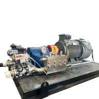 Système de détartrage à haute pression 320 Lpm pour l'élimination des oxydes des barres et des plaques de l'usine de laminage à chaud – Machine de détartrage métallurgique