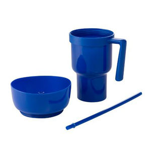 Productos Promocionales con Logotipo Personalizado, Vasos 2 en 1 para Estadio con Pajita, Taza para Bebidas y Refrigerios, Tazón para Refrigerios para Adultos y Niños - Product Image 2